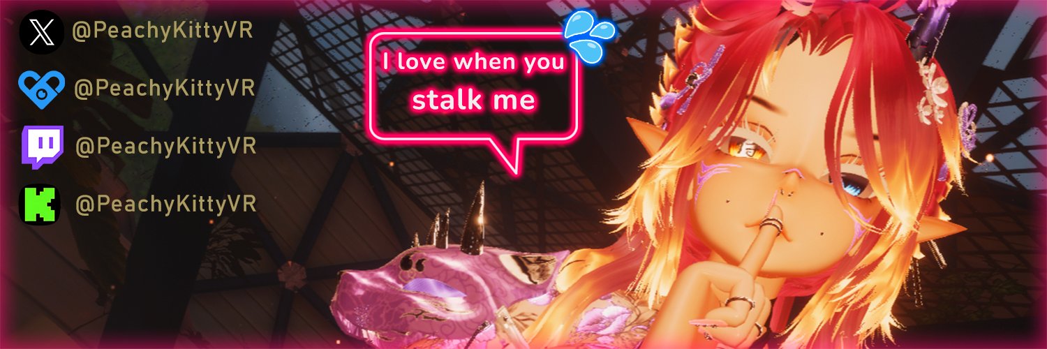 🌸💎PeachyKittyVR💎🌸's banner