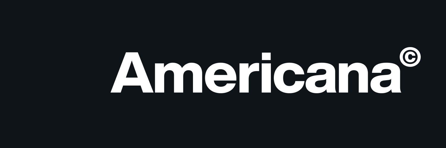 Americana's banner