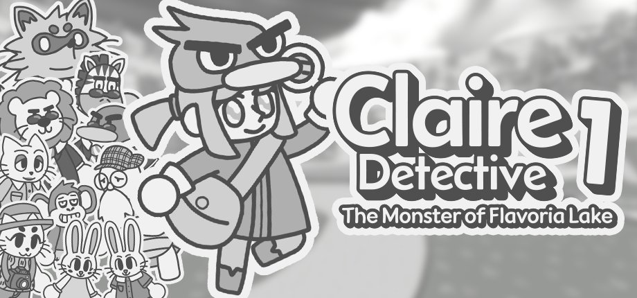 Claire Detective - Out July 1st, Wishlist on Steam's banner