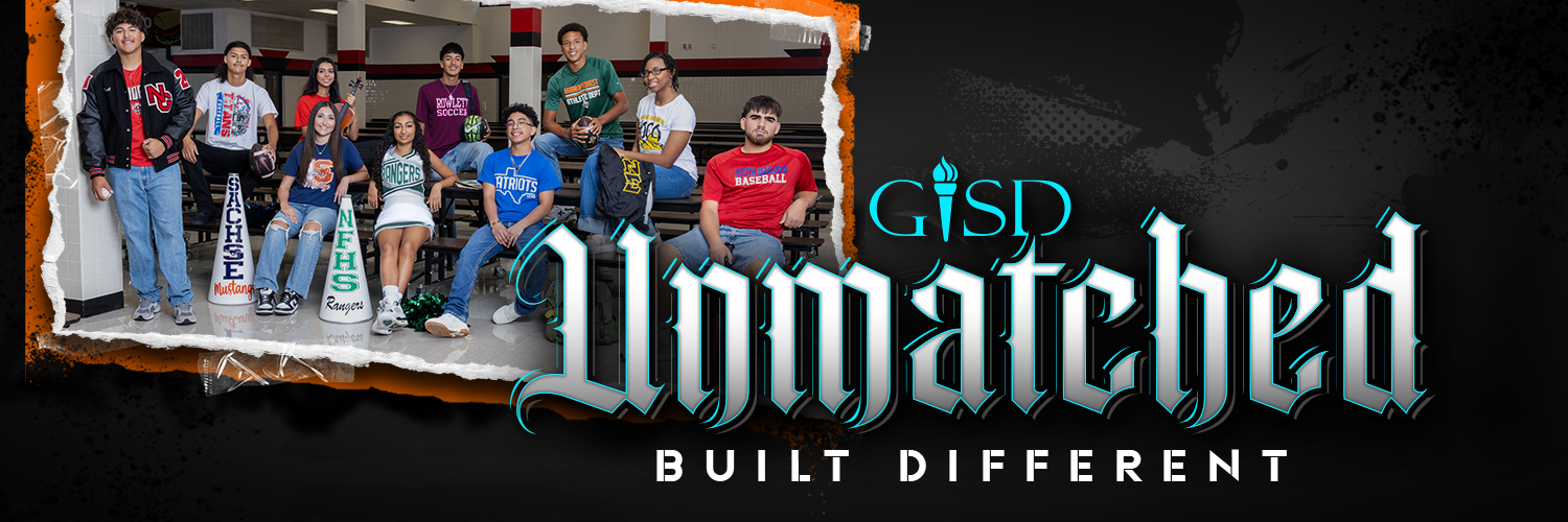 Garland ISD's banner
