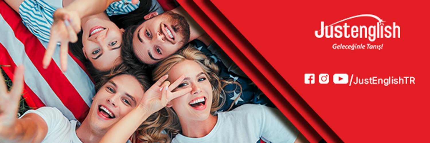 Just English Dil Okulları's banner
