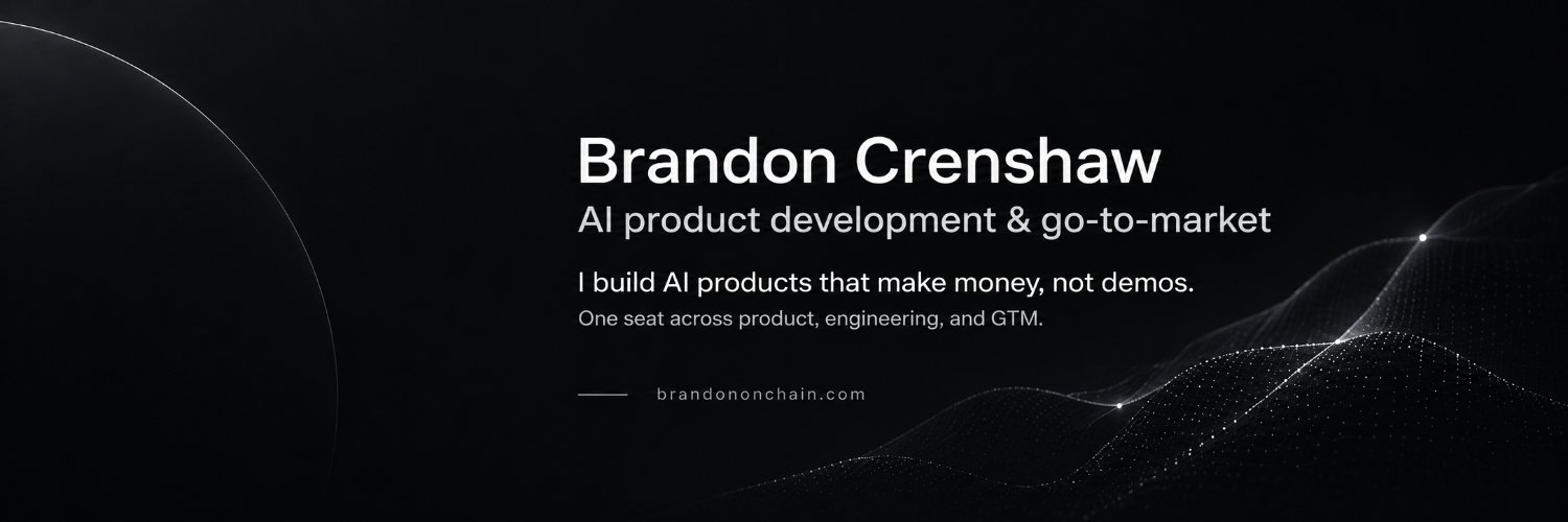 Brandon M. Crenshaw's banner