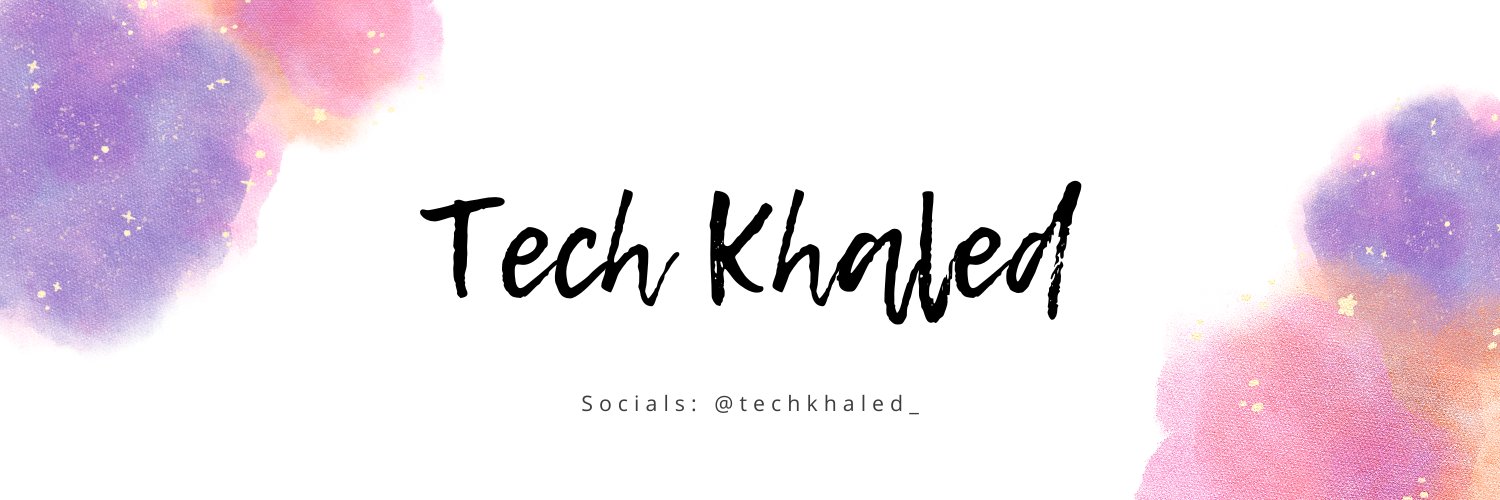 Khaled 🍉's banner