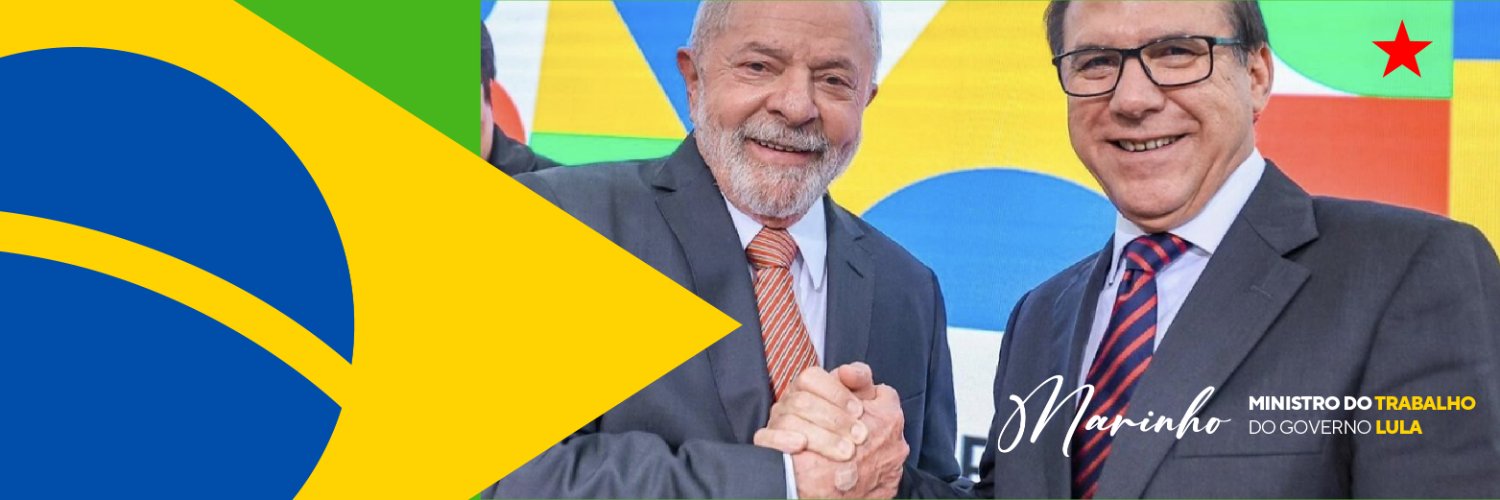Luiz Marinho's banner