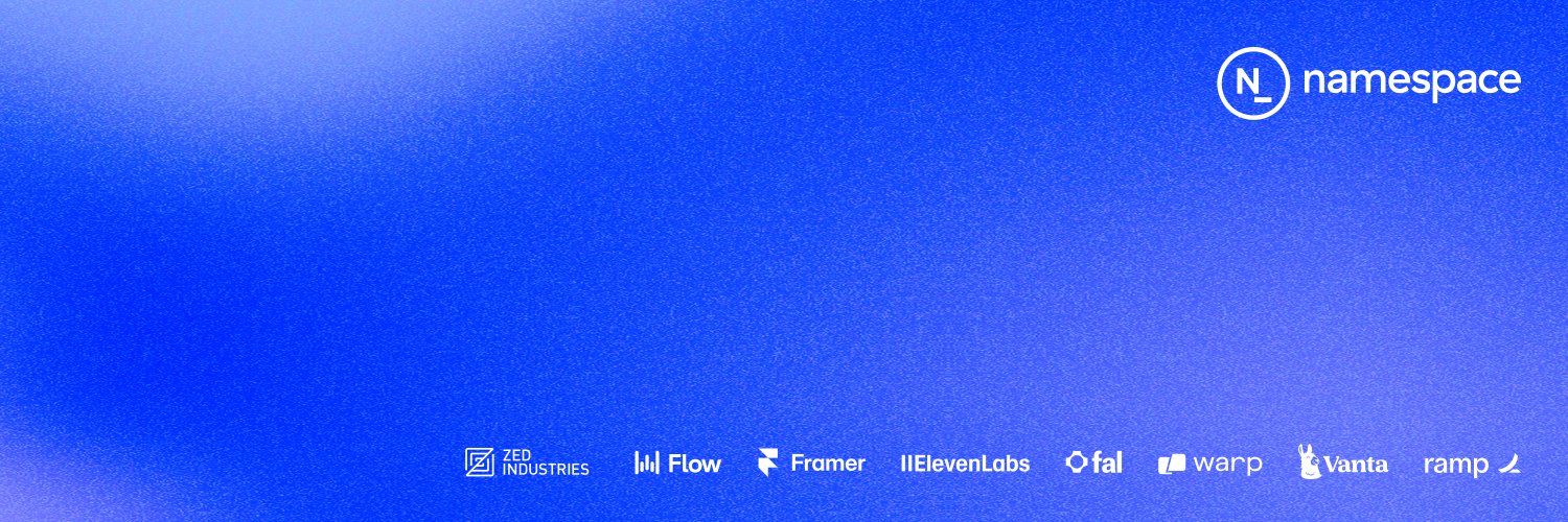 Namespace's banner