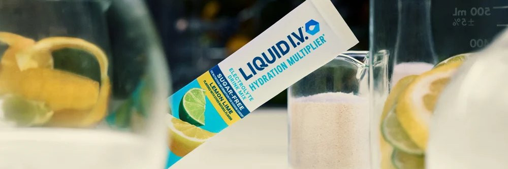 Liquid I.V.'s banner