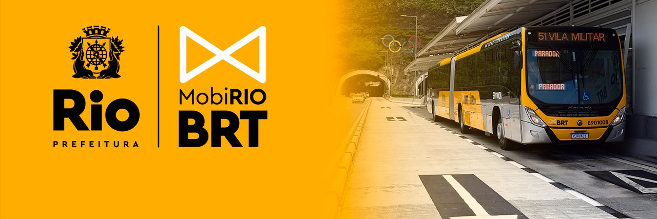 BRT Mobi Rio's banner