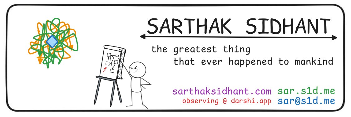 Sarthak Sidhant's banner