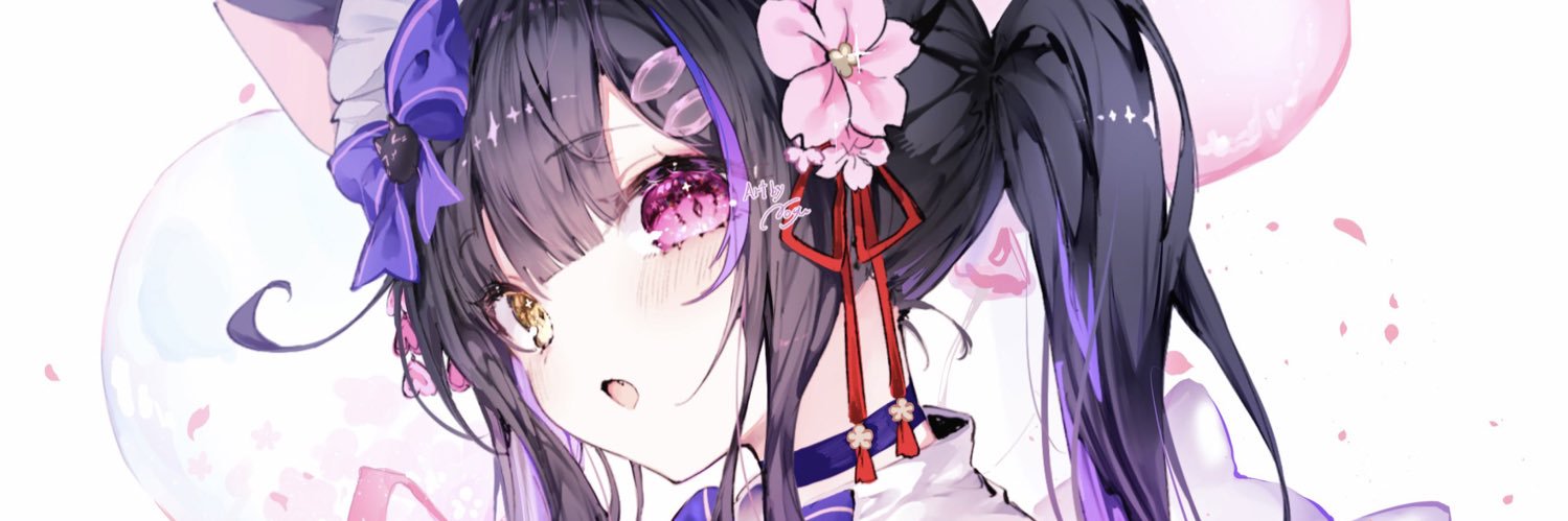 黒月夜桜🐈‍⬛🌙🌸's banner