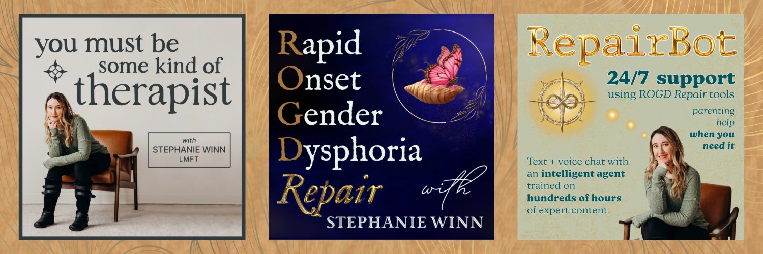 Stephanie Winn, LMFT | ROGD Repair's banner