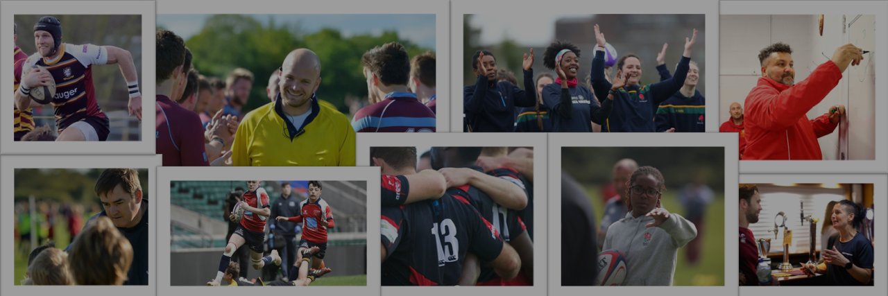 Rugby Football Union's banner