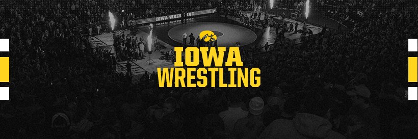 Iowa Women's Wrestling's banner