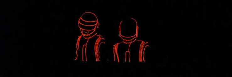 Daft Punk's banner