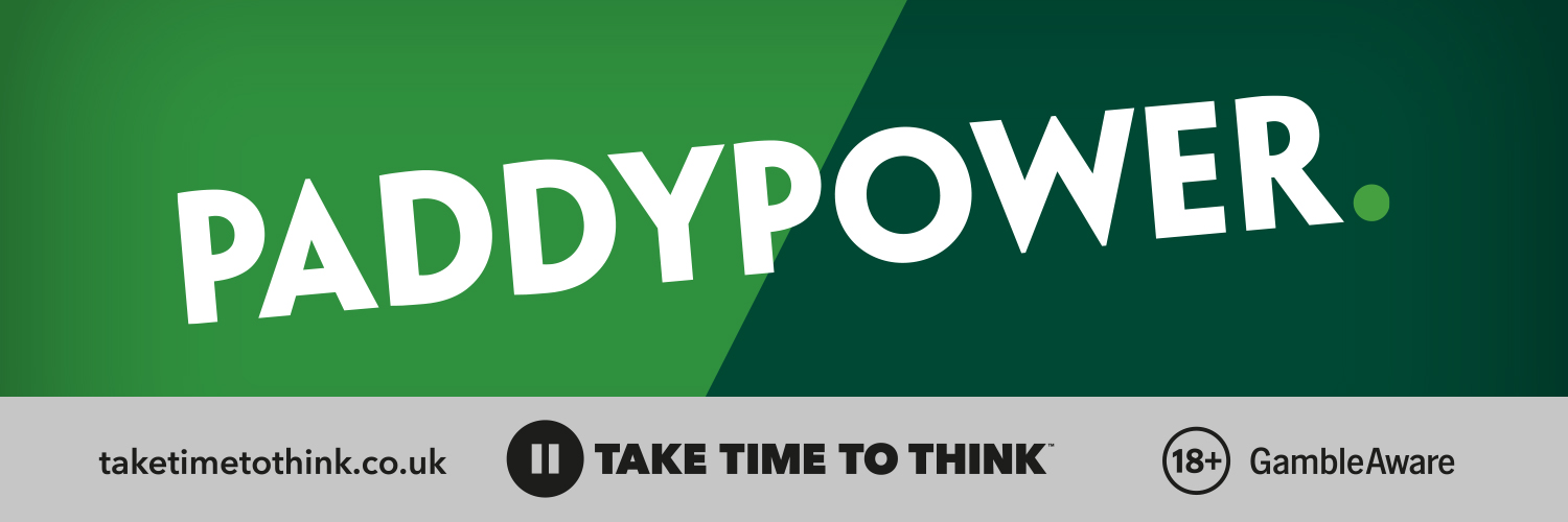 Paddy Power's banner