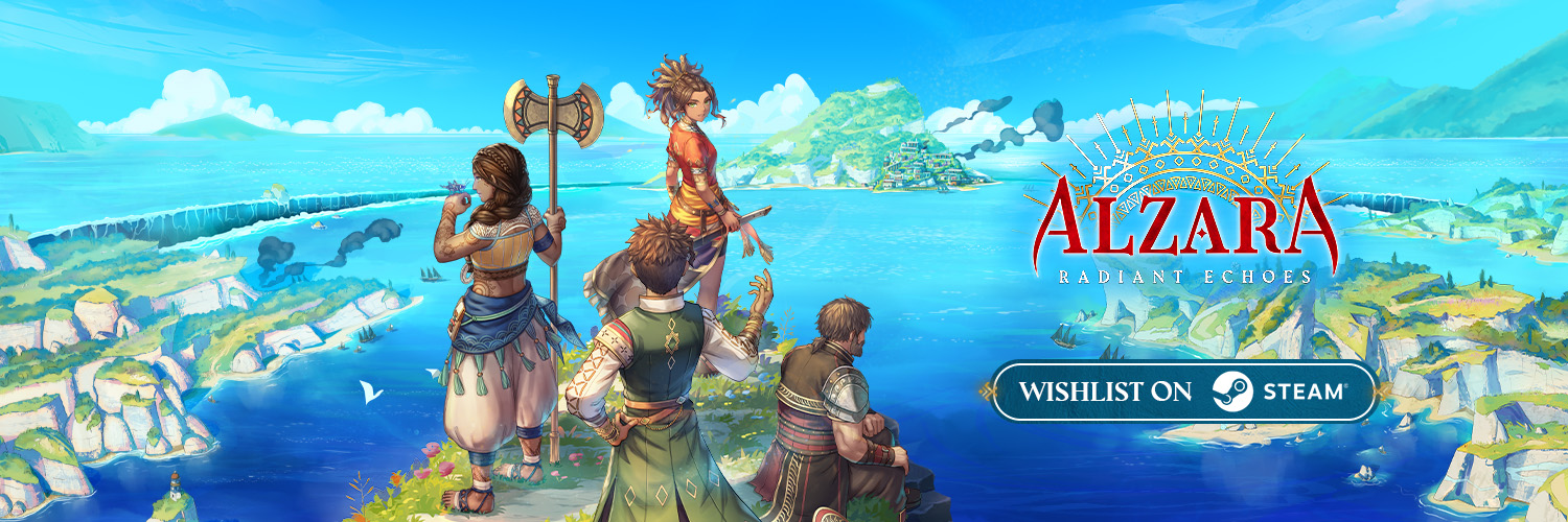 ALZARA Radiant Echoes | Wishlist on Steam!'s banner