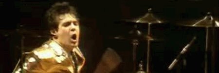 Clem Burke's banner