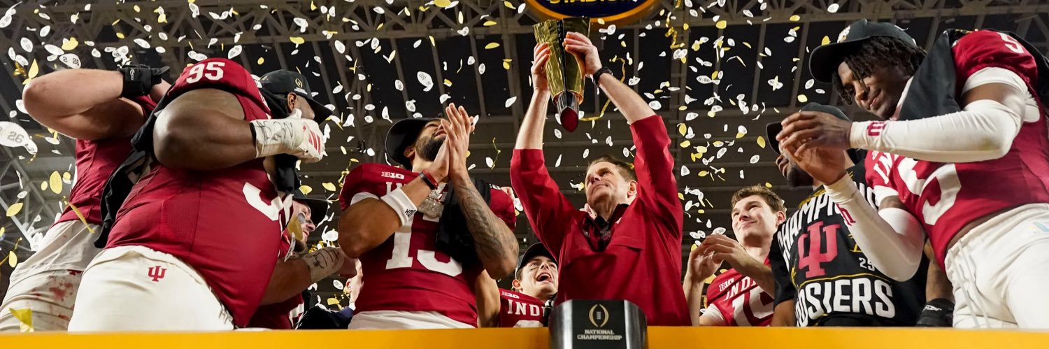 Mr. Indiana's banner