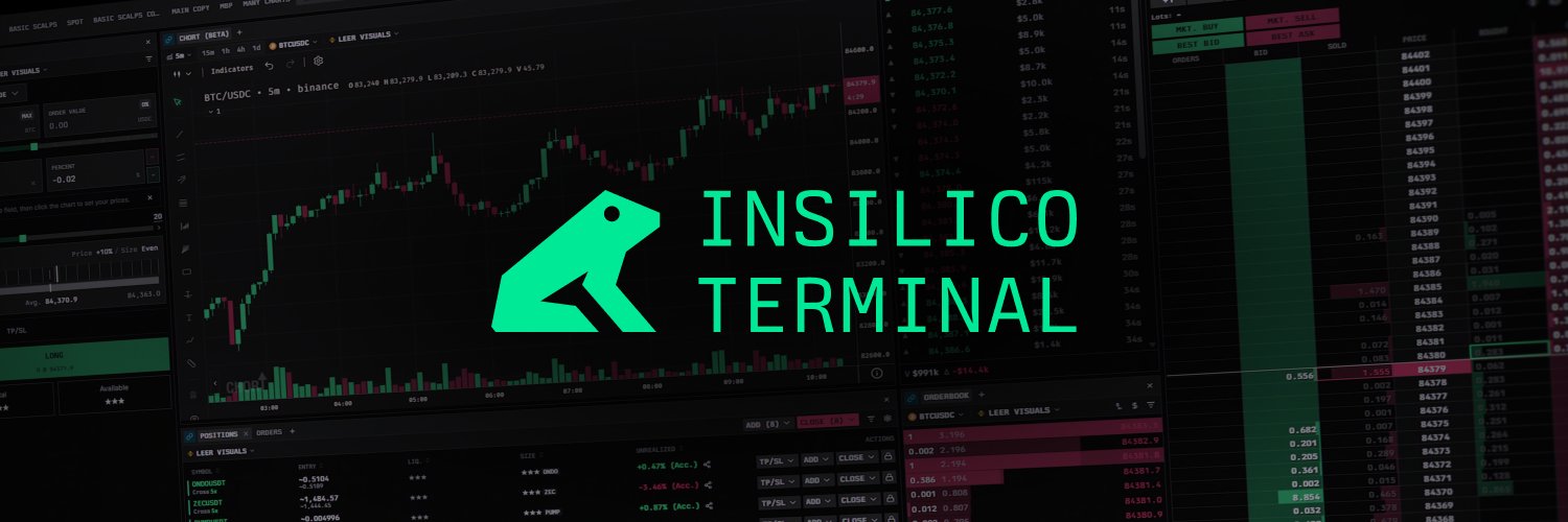 Insilico Terminal's banner