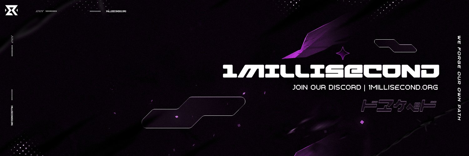 1Millisecond's banner