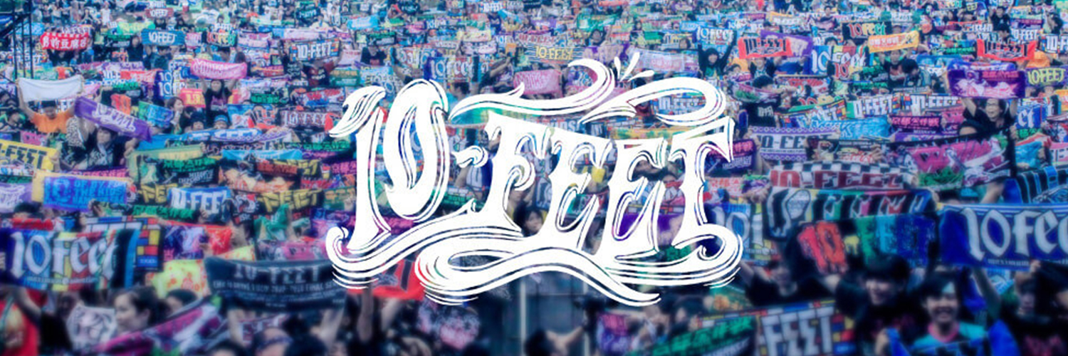 10-FEET's banner