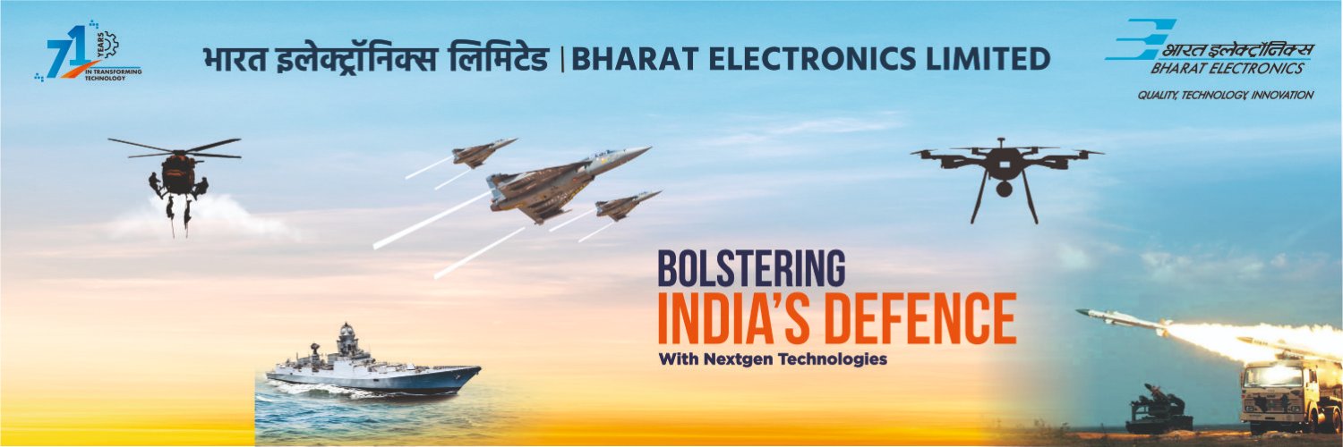 Bharat Electronics Limited (BEL)'s banner