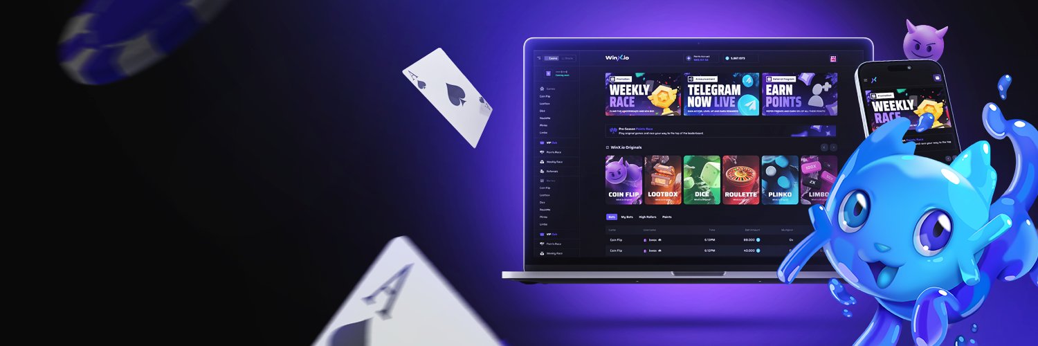 WinX.io's banner