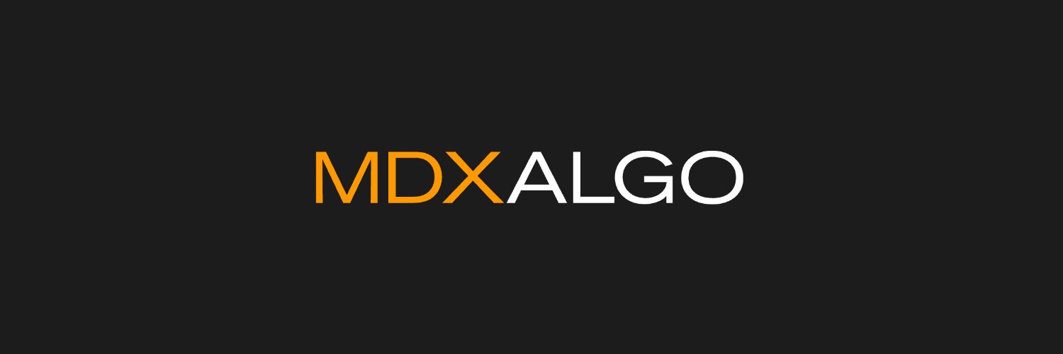 MDX ALGO's banner