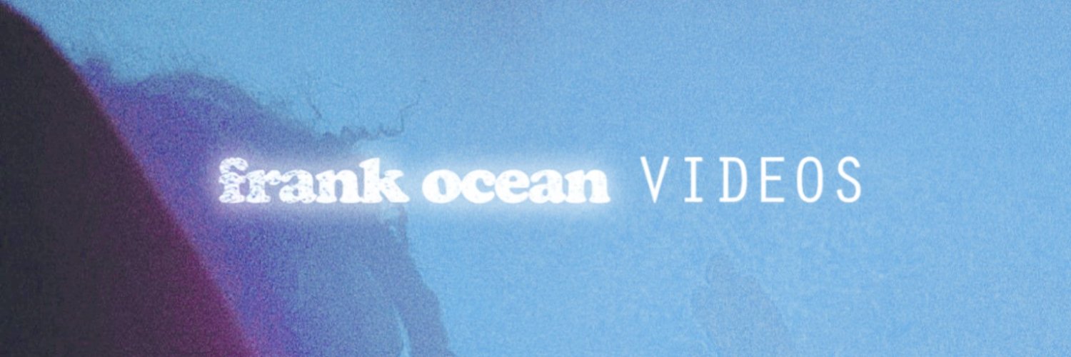 Frank Ocean Videos's banner
