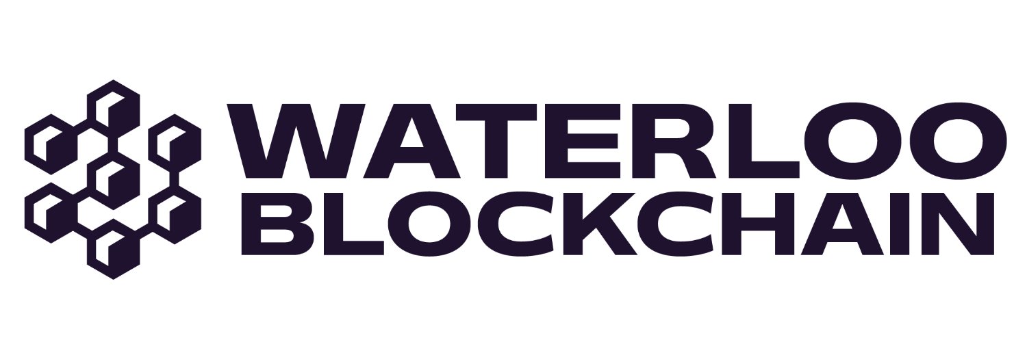 Waterloo Blockchain's banner
