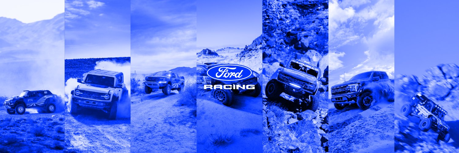 Ford Racing's banner