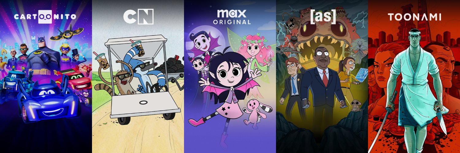 Animation on HBO Max's banner