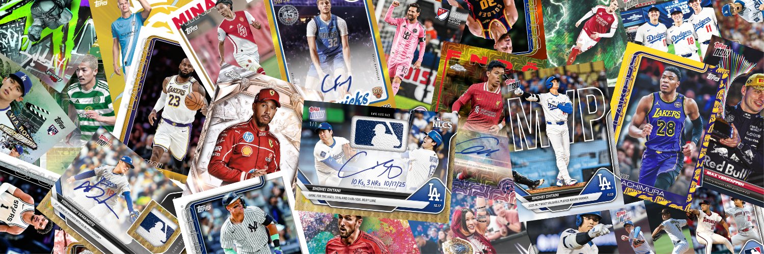 Topps Japan's banner