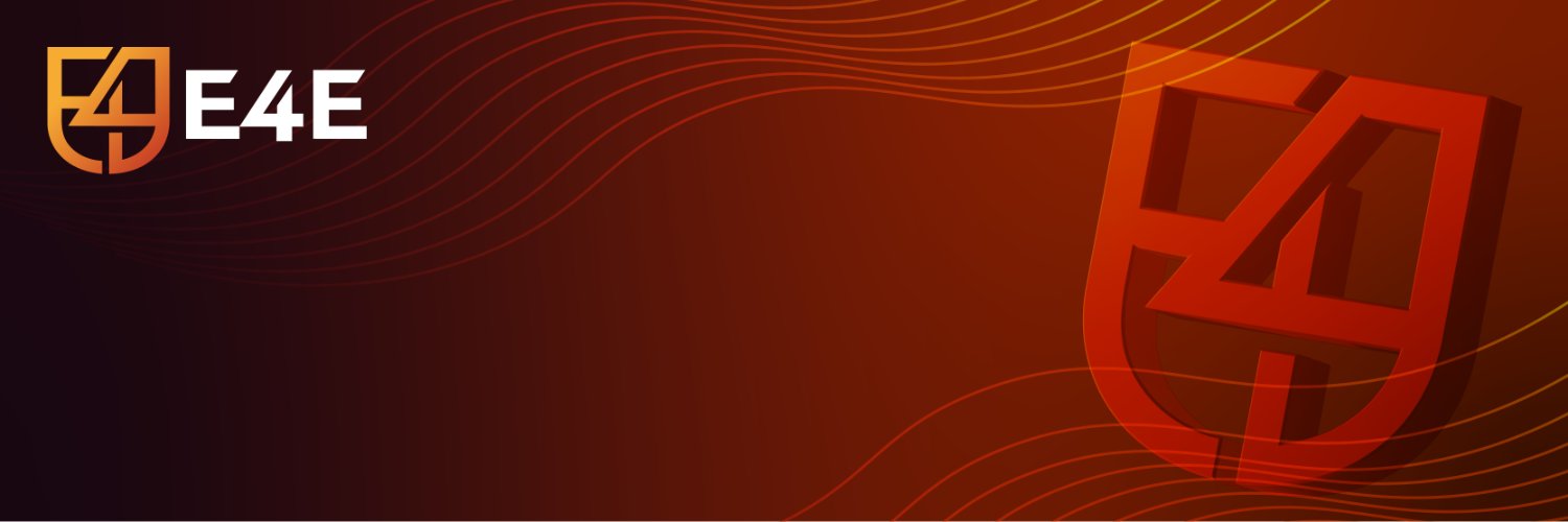 E4E's banner