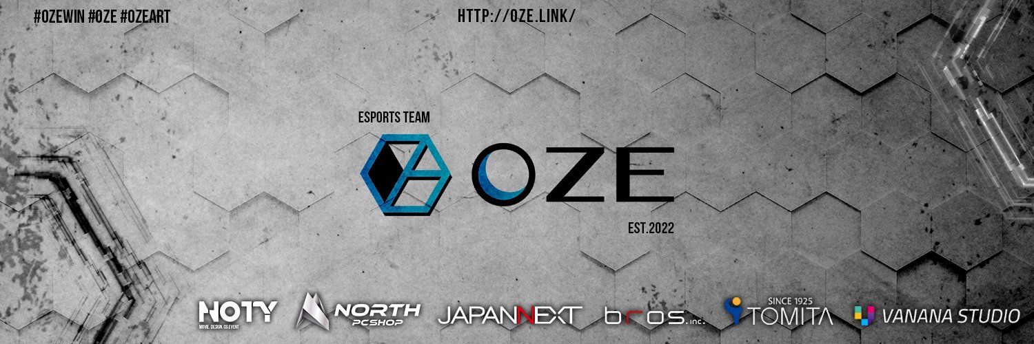 OZE's banner