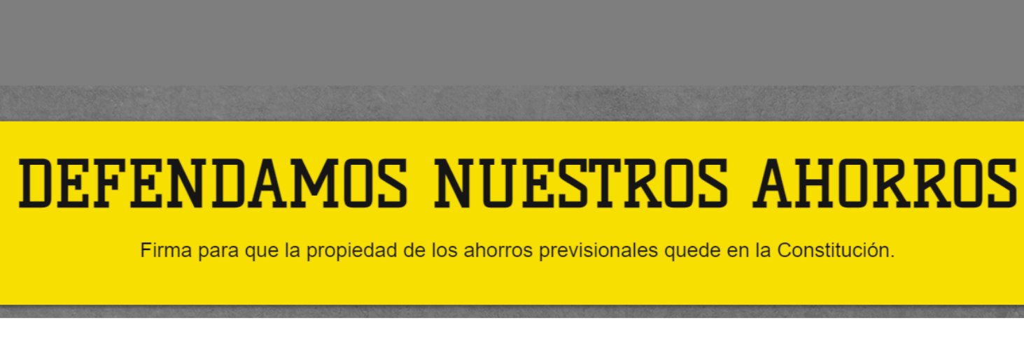 Con mi plata NO's banner