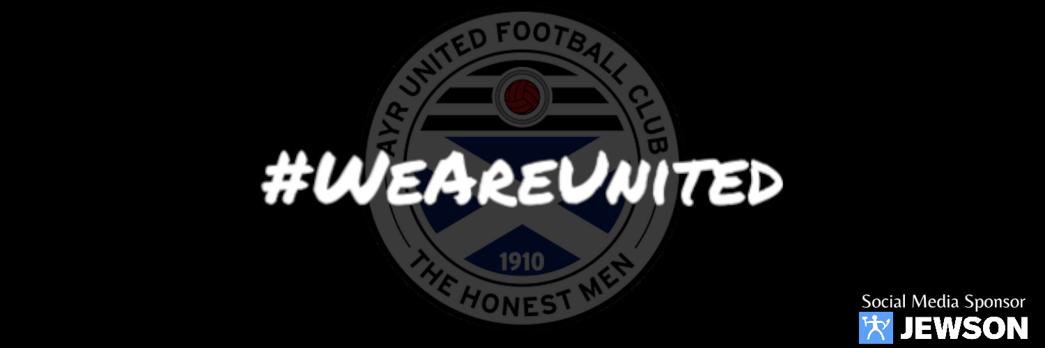 Ayr United's banner