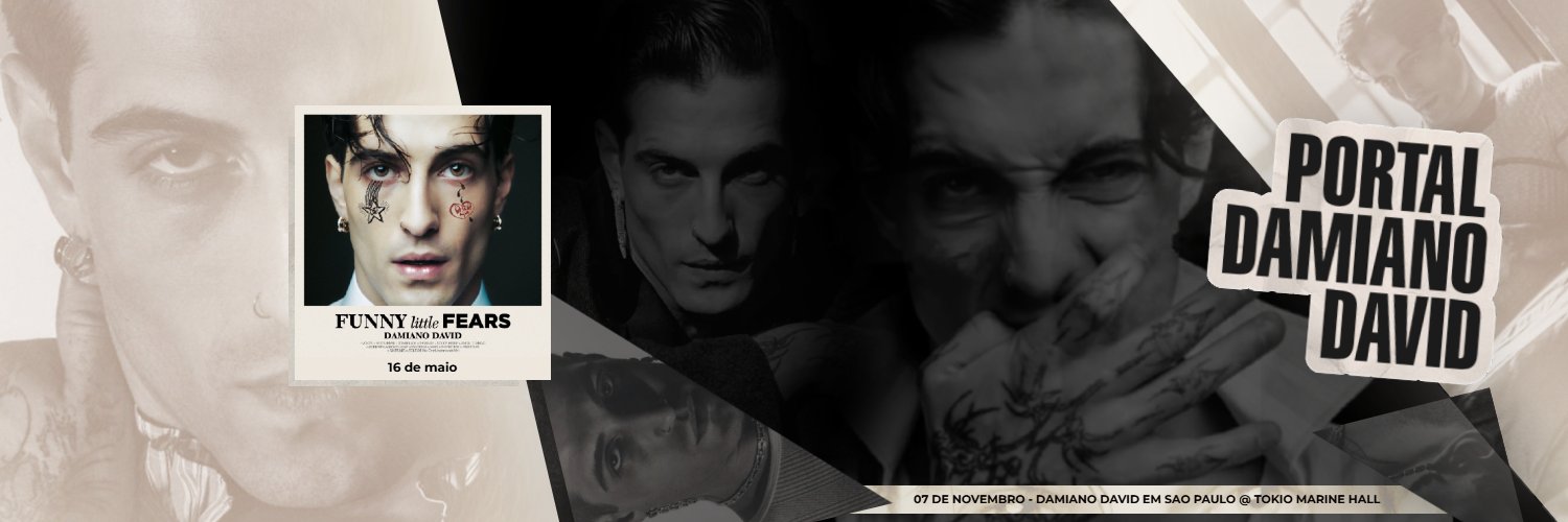 Portal Damiano David | Fan account's banner