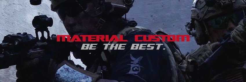 MATERIAL CUSTOM's banner