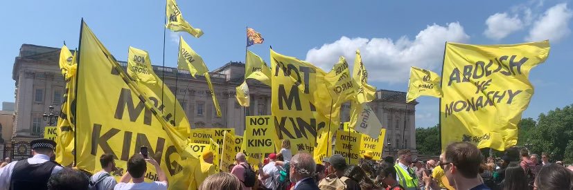 #NotMyKing's banner