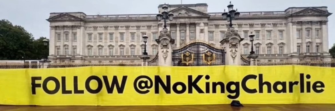 #NotMyKing's banner