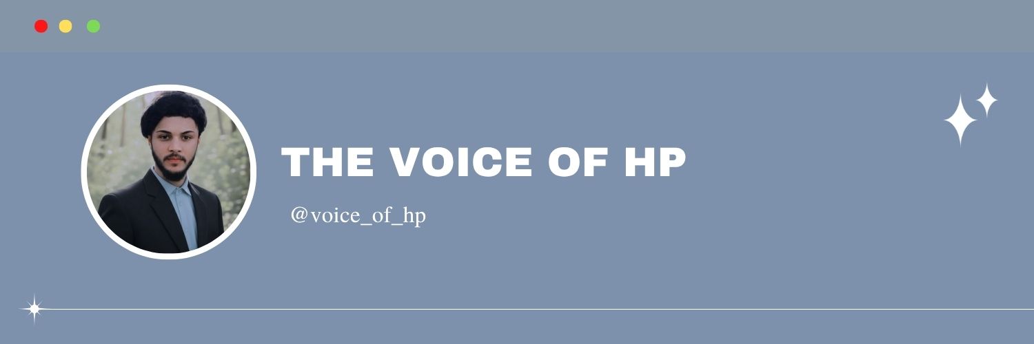 The Voice of HP's banner