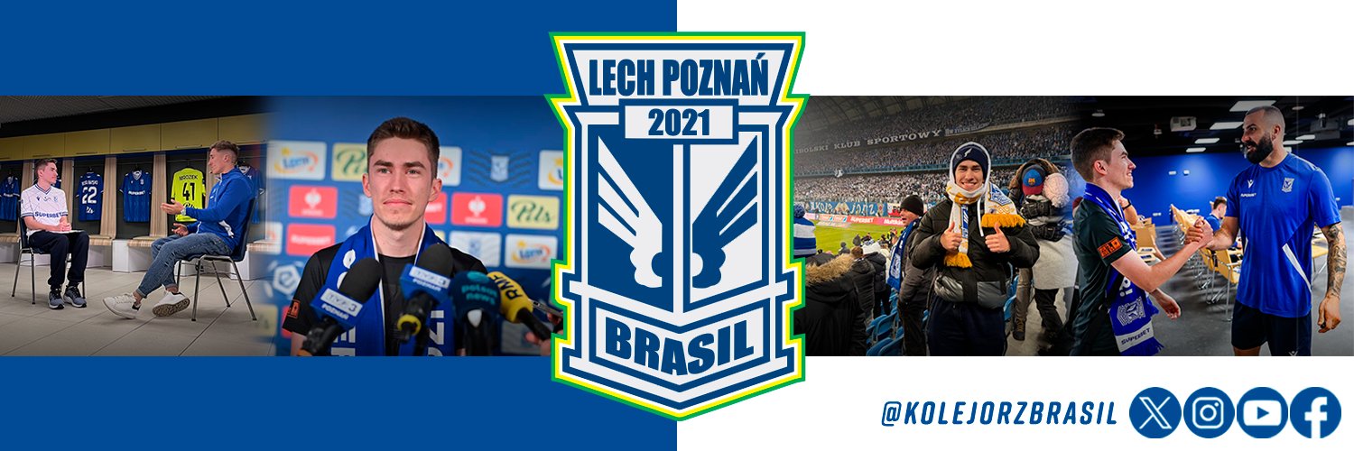 Lech Poznań BR 🇧🇷🇵🇱's banner