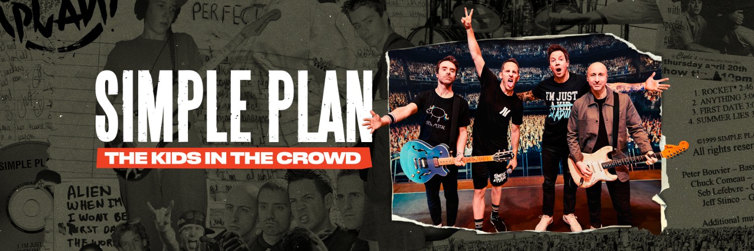 Simple Plan's banner