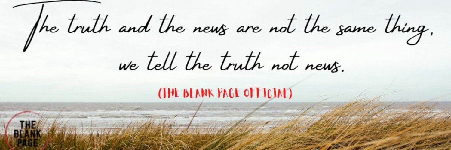 The Blank Page Official's banner