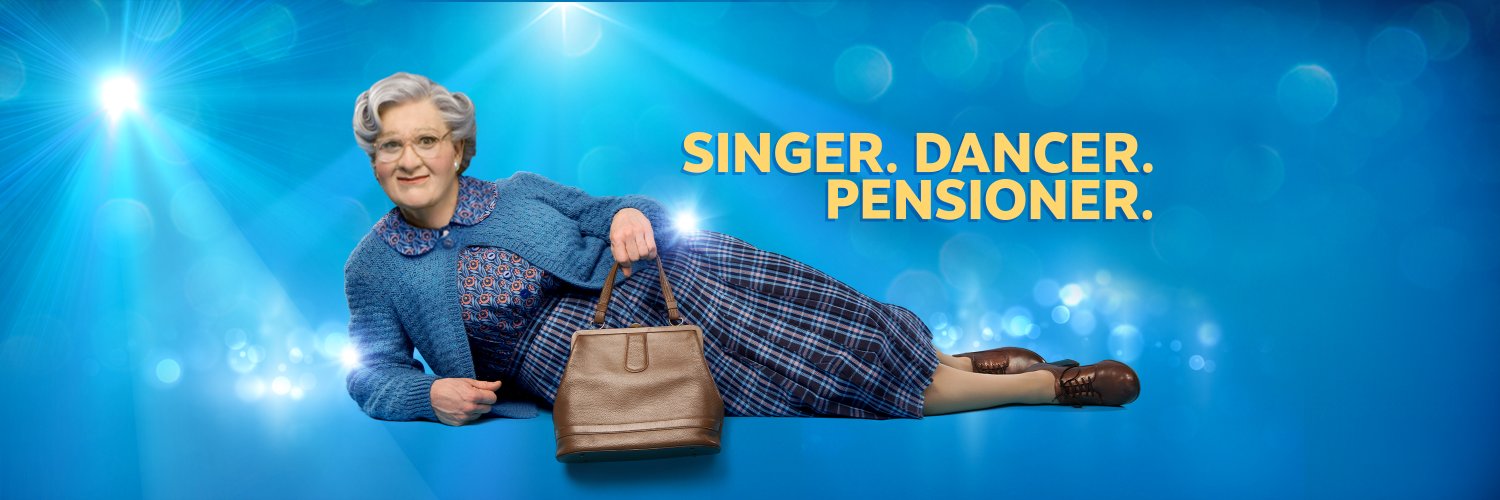 Mrs. Doubtfire UK's banner