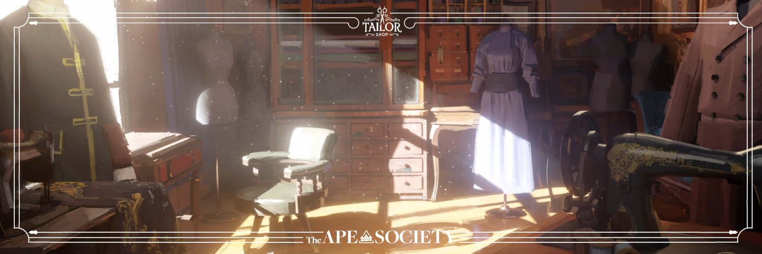 The Ape Society's banner