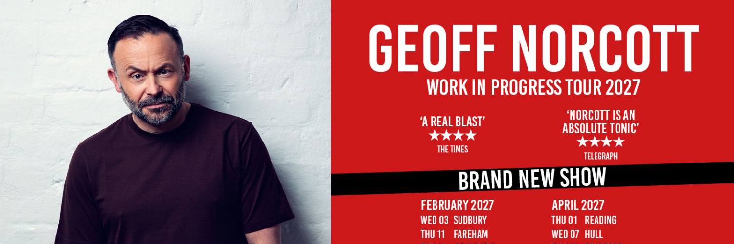 Geoff Norcott's banner