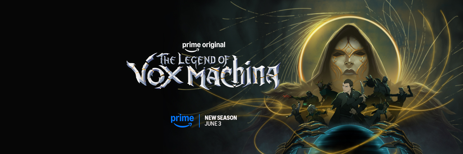 The Legend of Vox Machina and The Mighty Nein's banner