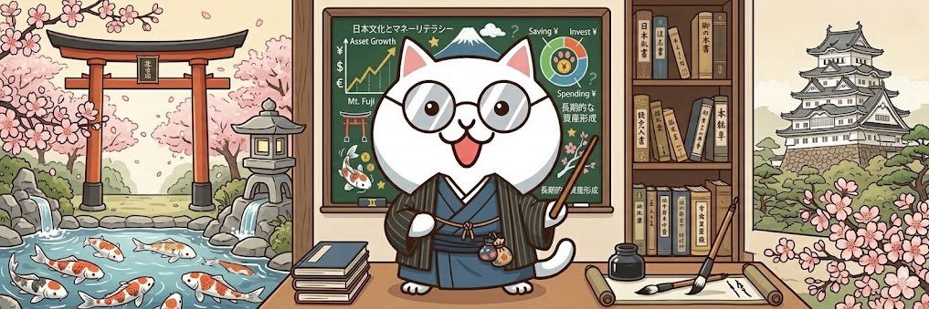 にゃんくう@マネーと雑学's banner