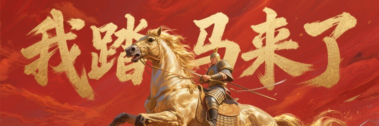 我踏马而来's banner